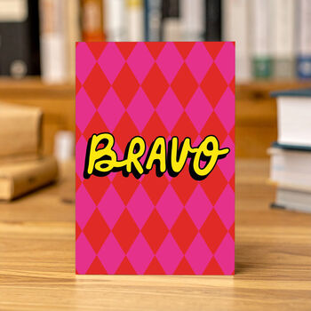 Bravo Celebration Greeting Card, 2 of 3