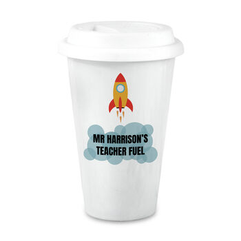 Personalised Teacher's Fuel Travel Mug, 5 of 7