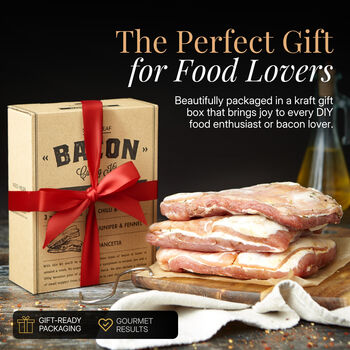 Bacon Curing Kit Cure Your Own Bacon In Three Delicious Flavours, 7 of 7