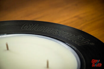 Classic Rally Car Brake Disc Candle | Refillable | Car Guys Toyota Nissan Gift | Mechanic | Creamy Vanilla, 2 of 4