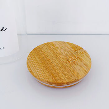 Set Of Tea, Coffee And Sugar Jars With Bamboo Lids, 5 of 9