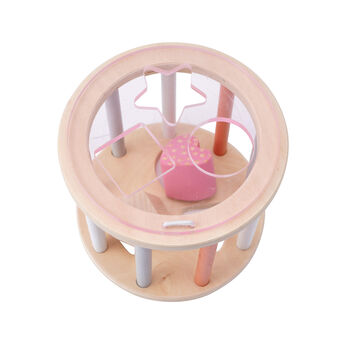 Little Tribe Pink Roly Poly Shape Sorter | Age One+, 6 of 8