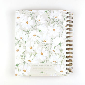 Wedding Planner Book Ring Bound Floral Planner, 7 of 12