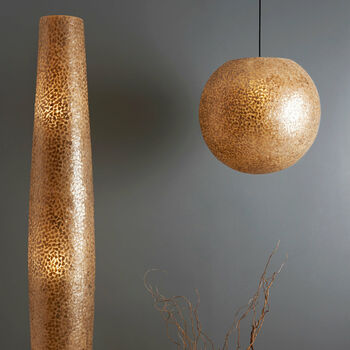 Callisto Gold Round Ceiling Lights, 9 of 11