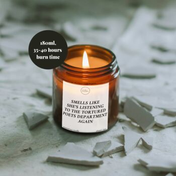 Taylor Swift Candle Tortured Poets Swiftie Gifts, 2 of 10