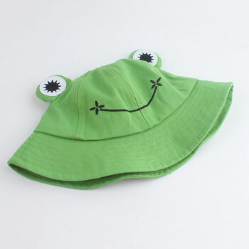 Frog Bucket Hat For Adults And Children, 7 of 11