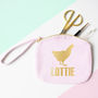 Personalised Hen Party Organic Canvas Cosmetics Pouch, thumbnail 1 of 4