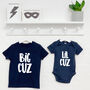 Big Cuz Lil Cuz Cousins T Shirt Set, thumbnail 2 of 4