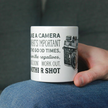 'Life Is Like A Camera' Mug, 4 of 5
