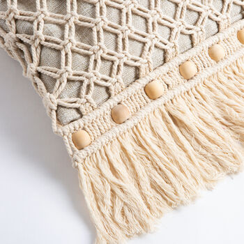 Macrame Cushion Craft Kit, 3 of 12