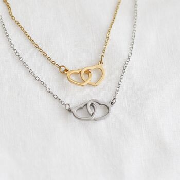 Interlocking Hearts Necklace, 8 of 8