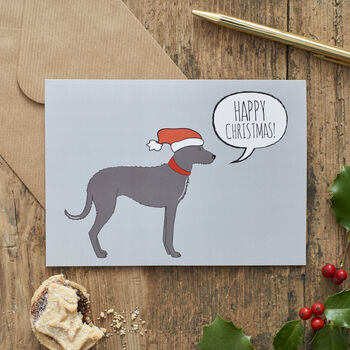 Lurcher Christmas Tree Decoration – Personalised Dog Lover Gift, 12 of 12