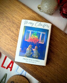 Personalised Christmas Card Cookie, 4 of 4