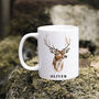 Wolf Personalised Mug For Him, thumbnail 3 of 5