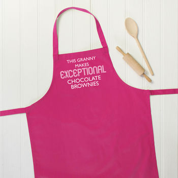 Makes Exceptional… Personalised Apron, 4 of 6