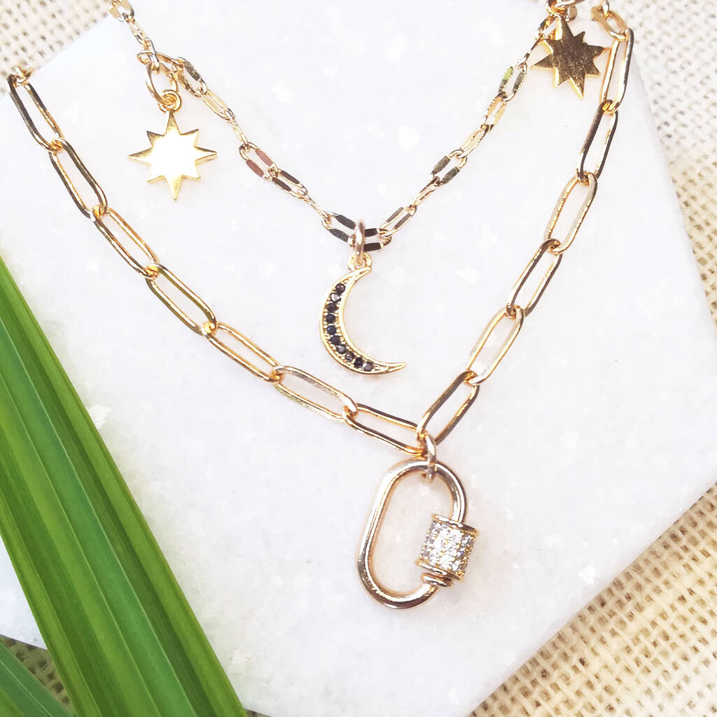 Carabiner Necklace By Louise Buchan | notonthehighstreet.com