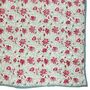 Colourful Floral Motif Indian Block Printed Cotton Bed Quilt, thumbnail 9 of 9