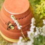 Ceramic Garden Bumblebee Home, thumbnail 3 of 4