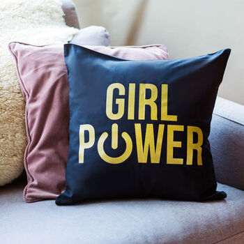 'Girl Power' Cushion, 2 of 3