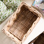 Grey Rattan Storage Basket, thumbnail 3 of 7