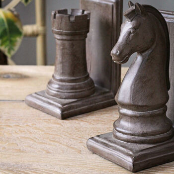 Set Of Chess Bookends, 7 of 9
