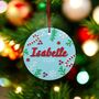 Personalised Decorative Christmas Bauble, thumbnail 1 of 3