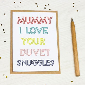Personalised I Love Mummy Card, 2 of 4