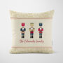 Personalised Gold Nutcracker Cushion, thumbnail 4 of 7