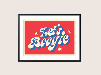Let's Boogie Print, 2 of 7