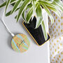 Personalised Bamboo Wireless Phone Charger For Dad, thumbnail 8 of 12