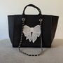 Bow Large Chain Tote Bags, thumbnail 4 of 4