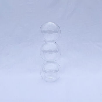 Assorted Coloured Glass Bubble Vase, 8 of 8