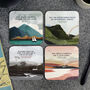 Scottish Gaelic Coasters Gift Box, thumbnail 1 of 2