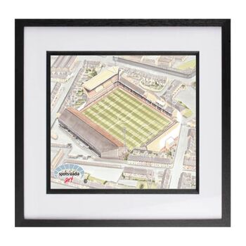 Swansea City Vetchfield Stadium Art Print, 3 of 3