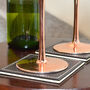 Personalised Rose Gold Wine Glass, thumbnail 3 of 3