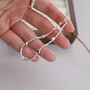 Zendaya White Silver Galaxy Stars Charm Gift Bracelet, thumbnail 6 of 6