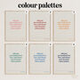 Personalised Quote Print Custom Text Gift, thumbnail 4 of 9