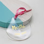 Personalised Foiled Name Christmas Decoration, thumbnail 2 of 7