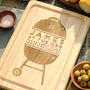 Personalised At The Barbecue Chopping Board, thumbnail 4 of 5