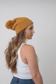 Satin Lined Bobble Hat, 10 of 12