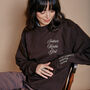 Indoor Kinda Girl Slogan Sweatshirt, thumbnail 1 of 4