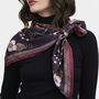 Aurora Tales Peach Square Scarf, thumbnail 2 of 8
