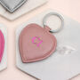 Personalised Luxury Leather Initial Keyring, thumbnail 1 of 4