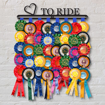 Love To Ride Horse Rosette Hanger, 2 of 4