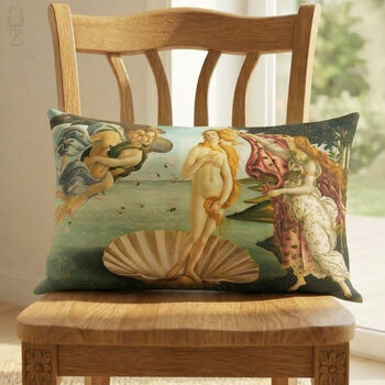 Botticelli 'The Birth Of Venus' Luxury Soft Cushion, 4 of 9