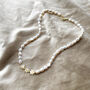 Freshwater Pearl And Daisy Personalised Necklace, thumbnail 8 of 10