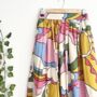 Cotton Midi Skirt, Art Print Skirt, thumbnail 2 of 4