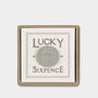 Wedding Lucky Sixpence In Gift Box, thumbnail 2 of 4