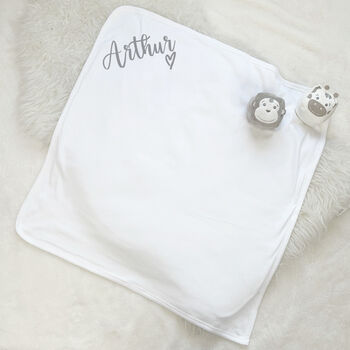 Perosonalised Baby Blanket, 3 of 4