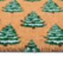 My Mat Printed Coir Christmas Trees, thumbnail 4 of 5